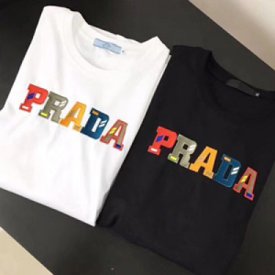 프라다 2018 남성용 티셔츠 PR005, 2가지 색상, ASP