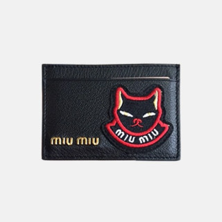 MiuMiu 2018 Matelassé Card Holder 5MC208 - 미우미우 마틀라세 카드슬롯 MIU0050X  10.5CM