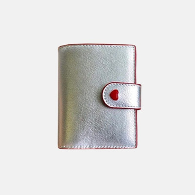 2018/19 MiuMiu Heart Mini Small Wallet 5MV016 - 미우미우 하트 미니 반지갑 / 똑딱이 카드 동전지갑 MIU0052X  11.5CM