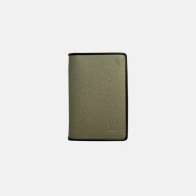 Louis Vuitton 2018 Mens Taiga Leather Magellan Wallet - 루이비통 마젤란 타이가 남성 반지갑 LOU0560 11CM