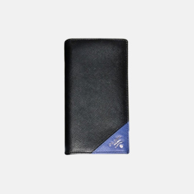 Prada 2018 Mens Saffiano Leather Long Purse 2MV836 - 프라다 남성 신상 사피아노 레더 장지갑 PRA0262 19CM