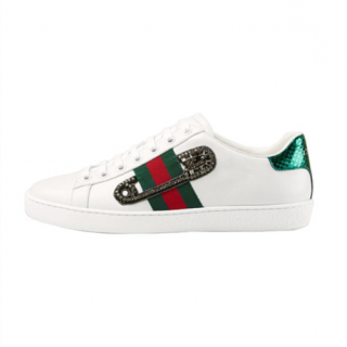 Gucci 2018 Ace embroidered sneaker white leather 454552 - 구찌 클립 에이스 스니커즈 GUC0341 , 사이즈 (220 - 280)