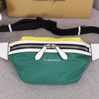 Burberry 2018 Logo Belt Bag , 23cm - 버버리 2018 로고 남여공용 벨트백 ,BURB0057,23cm,그린