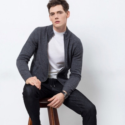 Prada 2018/19 Mens Wool Sweater - 프라다 남성 울 스웨터 Pra0387x.Size(M - 3XL)그레이