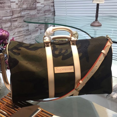 Louis Vuitton & Supreme Apollo Keepall Bandouliere Bag,45cm - 루이비통&슈프림 아폴로 키폴 반둘리에 남여공용 여행가방,M43466,LOUB0961,45cm,카키