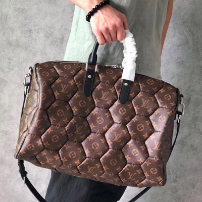 Louis Vuitton Monogram Keepall Bag,45cm - 루이비통 모노그램 키폴 남여공용 여행가방,M56713 ,LOUB0967,45 cm,브라운