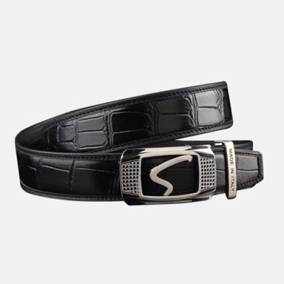 Stefano Ricci 2019 Mens Business Leather Belt - 스테파노리치 남성 비지니스 레더 벨트 Ste0020x(3.5cm).2컬러(블랙은장/브라운금장)