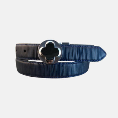Van Cleef & Arpels 2019 Ladies Leather Belt - 반클리프 앤 아펠 여성 레더 벨트 Van003x.Size(2.5cm).네이비