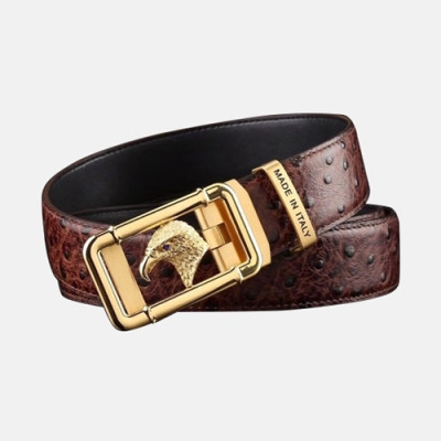 Stefano Ricci 2019 Mens Business Leather Belt - 스테파노리치 남성 비지니스 자동 버클 레더 벨트 Ste0022x.Size(3.5cm).2컬러(블랙은장/브라운금장)