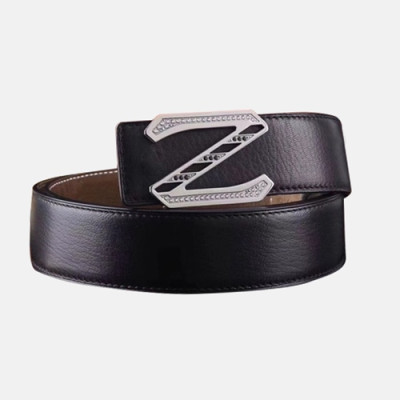 Ermenegildo Zegna 2019 Mens Business Leather Belt - 에르메네질도 제냐 남성 비지니스 자동 버클 레더 벨트 Zeg0058x.Size(3.5cm).2컬러(블랙은장/브라운금장)