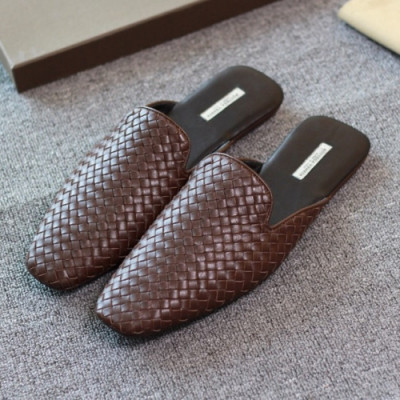 Bottega Veneta 2019 Mens Driving Leather Sandal - 보테가베네타 드라이빙 레더 샌들  Bot0048x.Size(245 - 275).브라운