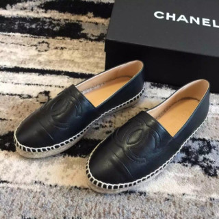 Chanel 2018 Ladies Classic CC Logo Plat Shoes - 샤넬 여성 클랙식 CC 로고 플랫폼 슈즈 Cnl0271x.Size(225 - 250).블랙