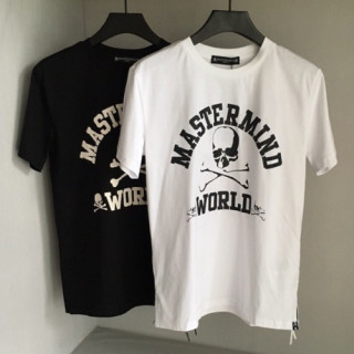 Mastermind Japan 2019 Mens Skull Short Sleeved T-shirt - 마스터마인드재팬 남성 신상 해골 반팔티 Mas003x.Size(s - 2xl).2컬러(블랙/화이트)