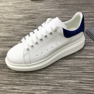Alexander McQueen 2018 Mm/Wm Oversol Sneakers -알렉산더맥퀸 오버솔 스니커즈 Qeen0050x.Size(225 - 240).블루