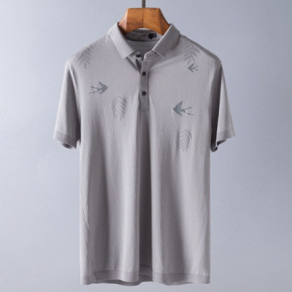 Alexander Mcqueen 2019 Mens Embroidery Cotton Short Sleeved T-shirt - 알렉산더맥퀸 남성 자수 코튼 반팔티 Qeen0055x.Size(m - 3xl).2컬러(블랙/그레이)