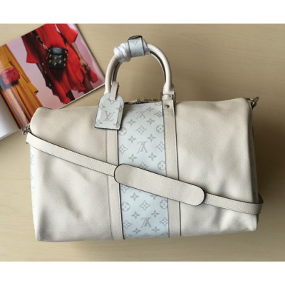 [나만의 여행을 위한 나만의 여행가방]Louis Vuitton 2019 Monogram Keepall Bag,45cm - 루이비통 2019 모노그램 키폴 남여공용 여행가방,M30235,LOUB1180 ,45 cm,화이트