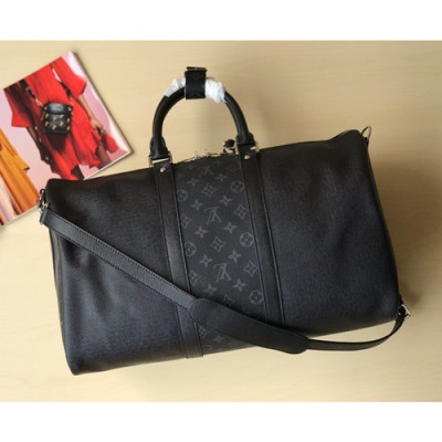 Louis Vuitton 2019 Monogram Keepall Bag,45cm - 루이비통 2019 모노그램 키폴 남여공용 여행가방,M30235,LOUB1181 ,45 cm,블랙