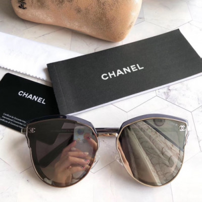 [클래식]Chanel 2019 Womens Retro CC Logo Metal Frame Sunglasses - 샤넬 여성 레트로 CC로고 메탈 프레임 선글라스 Cnl0392x.Size(60-16-145).6컬러