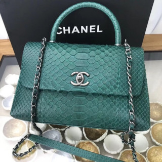 [매장판]Chanel 2019 Chain Handle Shoulder Bag,29CM - 샤넬 2019 체인 핸들 숄더백,CHAB0659,29CM,그린