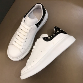 Alexander McQueen 2019 Couple New Oversol Sneakers Black/White - 알렉산더맥퀸 2019 커플 오버솔 스니커즈 Qeen0062x.Size (225 - 270).화이트