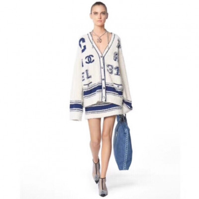 [매장판]Chanel 2019 Ladies CC Logo Thread Skirt - 샤넬 여성 CC로고 스레드 스커트 Cnl0432x.Size(s - l).화이트