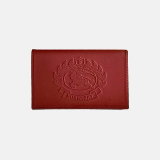 Burberry 2019 Leather Wallet - 버버리 여성용 레더 반지갑 BURW0022.Size(13CM).레드