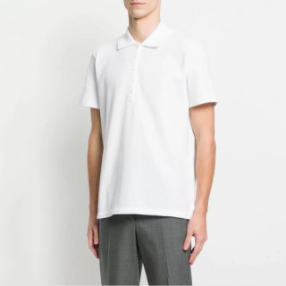 [매장판]Thom Browne 2019 Mens  Polo Cotton Short Sleeved Tshirt - 톰브라운 남성 폴로 코튼 반팔티 Tho0101x.Size(m - 2xl).화이트