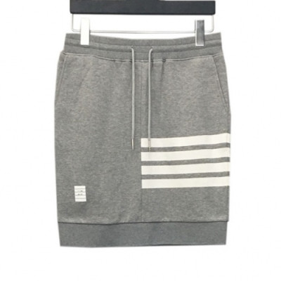 Thom Browne 2019 Womens Logo Training Casual Skirt - 톰브라운 여성 로고 트레이닝 캐쥬얼 스커트 Tho0135x.Size(s - xl).그레이