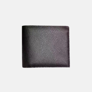 Thom Browne 2019 Leather Wallet - 톰브라운 2019 레더 남여공용 반지갑 TBW0004,블랙