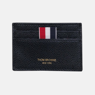 Thom Browne 2019 Leather Card Purse - 톰브라운 2019 레더 남여공용 카드 퍼스 TBW0014,블랙