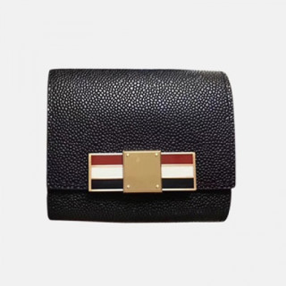 Thom Browne 2019 Leather Coin Wallet - 톰브라운 2019 레더 여성용 동전지갑 반지갑 TBW0021,블랙