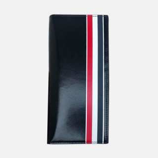 Thom Browne 2019 Leather Wallet,19.5cm - 톰브라운 2019 레더 남여공용 장지갑 TBW0024,19.5cm,블랙