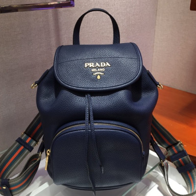 Prada 2019 Leather Back Pack,31CM - 프라다 2019 비텔로 다이노 레더 여성용 백팩 1BZ035-2,31CM,네이비