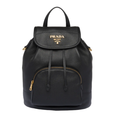 Prada 2019 Leather Back Pack,31CM - 프라다 2019 비텔로 다이노 레더 여성용 백팩 1BZ035-5,31CM,블랙