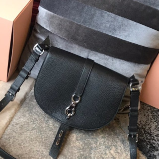 MiuMiu 2019 Shoulder Cross Bag,23.5cm - 미우미우 2019 숄더 크로스백,5BD122, MIUB0178 , 23.5cm,블랙