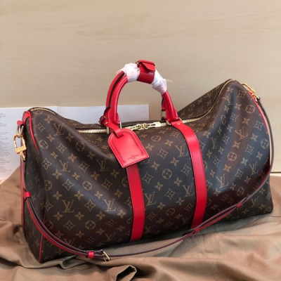 Louis Vuitton 2019 Monogram Keepall Bandouliere Bag,50cm - 루이비통 2019 모노그램 키폴 반둘리에 남여공용 여행가방,M41416,LOUB1376 ,50 cm,브라운