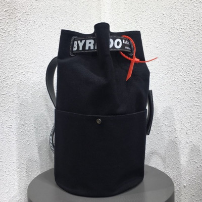 Off White 2019 Canvas Shoulder Bag / Belt Bag / Back Pack,40cm - 오프화이트 2019 캔버스 남여공용 숄더백 / 벨트백 / 백팩 5533-OFFB0009,40cm,블랙