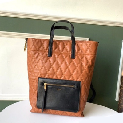 Givenchy 2019  Leather Women Back Pack / Tote Bag ,37cm - 지방시 2019 레더 여성용 백팩 / 토트백 GVB0099,37cm,브라운