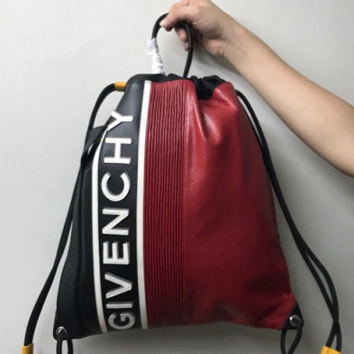 Givenchy 2019 Leather Back Pack / Tote Bag ,43cm - 지방시 2019 레더 남여공용 백팩 / 토트백, GVB0107,43cm,레드