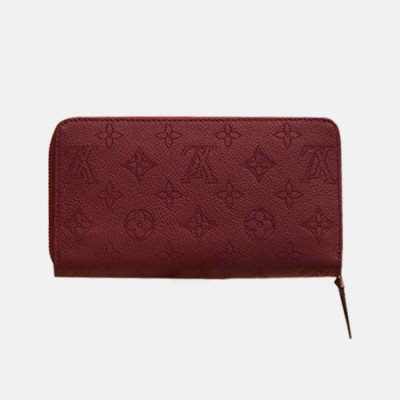 Louis Vuitton 2019 Zip Wallet ,M58428 -  루이비통 2019 지퍼 장지갑 LOUW0182.Size(19CM).와인