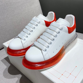 Alexander McQueen 2019 Mm/Wm Oversol Sneakers - 알렉산더맥퀸 2019 남자 오버솔 스니커즈 Qeen0068x.Size(225 - 270).레드