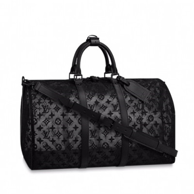 Louis Vuitton 2019 Keepall Bandouliere  Bag,45cm - 루이비통 2019 키폴 반둘리에 남여공용 여행가방 M53971,LOUB1483,45cm,블랙