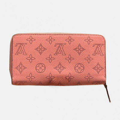 Louis Vuitton 2019 Zip Wallet ,M58428 -  루이비통 2019 지퍼 장지갑 LOUW0192.Size(19CM).핑크