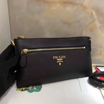 Prada 2019 Leather Mini Cross Bag,26CM - 프라다 2019 레더 미니 크로스백,PRAB0056,26cm,블랙