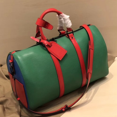 Louis Vuitton 2019 Keepall Bandouliere  Bag,45cm - 루이비통 2019 키폴 반둘리에 남여공용 여행가방 M51462,LOUB1488,45cm,그린