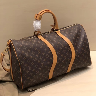 Louis Vuitton 2019 Keepall Bandouliere  Bag,50cm - 루이비통 2019 키폴 반둘리에 남여공용 여행가방 M44474,LOUB1492,50cm,브라운