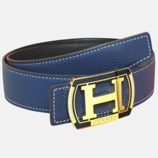 Hermes 2019 Mm/Wm Leather Belt - 에르메스 2019 남여공용 레더 벨트 HERBT0041.블루