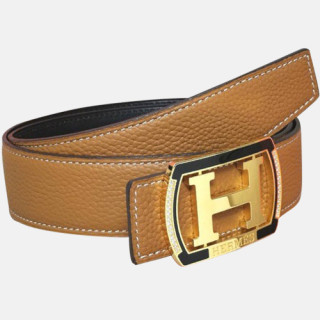 Hermes 2019 Mm/Wm Leather Belt - 에르메스 2019 남여공용 레더 벨트 HERBT0042.브라운