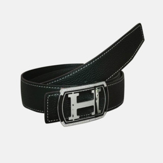 Hermes 2019 Mm/Wm Leather Belt - 에르메스 2019 남여공용 레더 벨트 HERBT0044.블랙