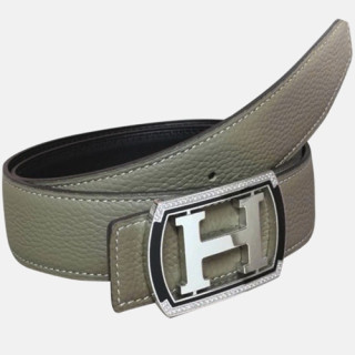 Hermes 2019 Mm/Wm Leather Belt - 에르메스 2019 남여공용 레더 벨트 HERBT0046.그레이